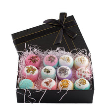 Load image into Gallery viewer, Rose Essential Oil Bubble Bath Bomb Ball – Brightening & Skin Smoothing