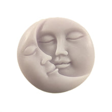 Load image into Gallery viewer, Moonface Handmade Soap Silicone Mold: Versatile Crafting Companion