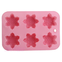 Load image into Gallery viewer, Versatile Soap Silicone Molds: Choose Your Unique Design (Rose, Paw Print, Snowflake, Handmade)