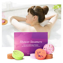 Load image into Gallery viewer, Revitalize Your Shower Routine with Aromatherapy Bath Tablets Set - box of 6