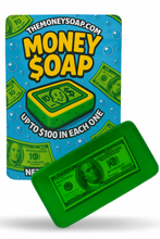 Load image into Gallery viewer, surprise soap bar with real money inside